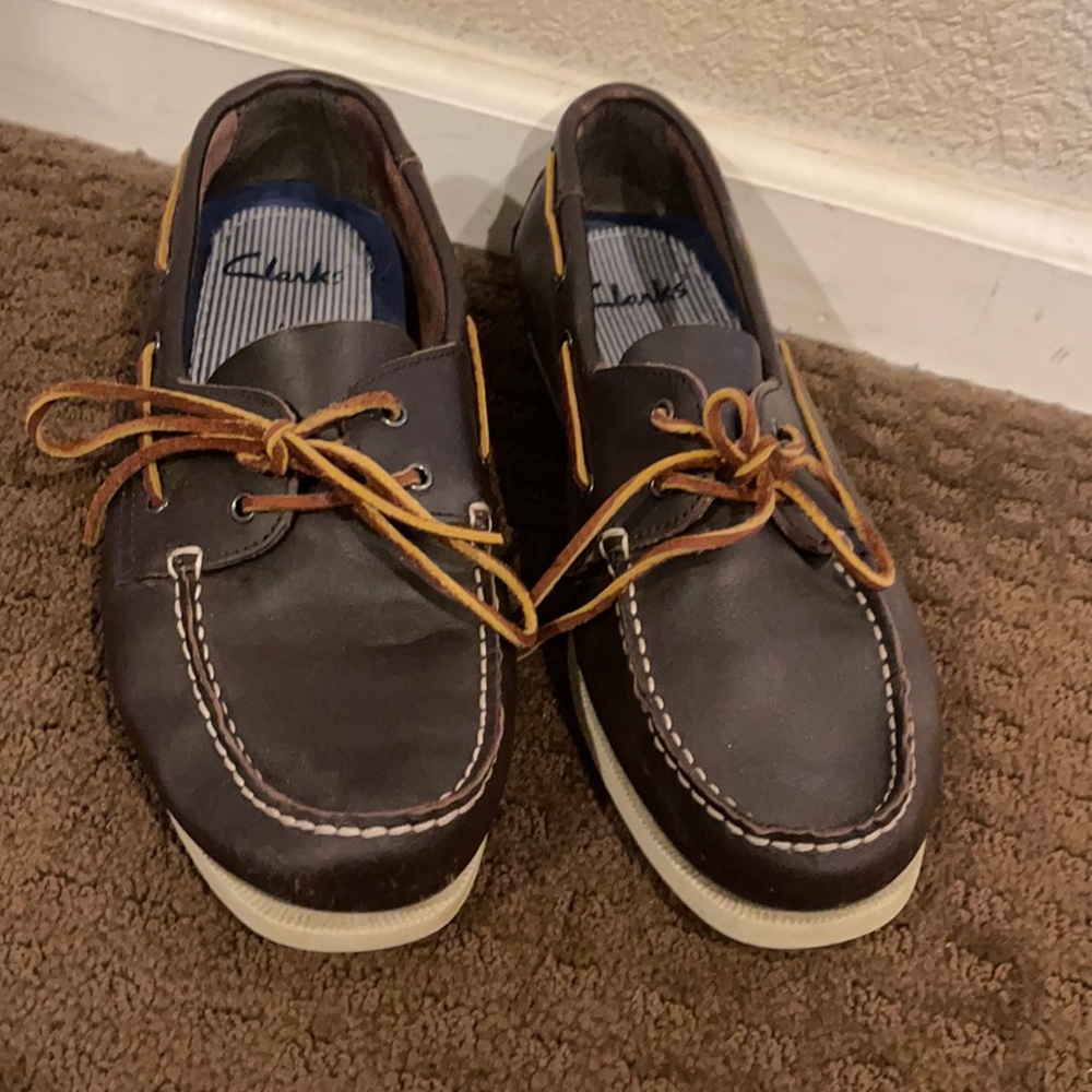 Clark’s boat deck shoes
